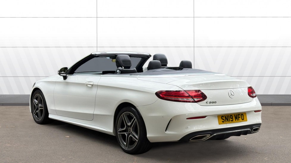 Mercedes-Benz C-Class C200 AMG Line 2dr 9G-Tronic Petrol Cabriolet - Image 2
