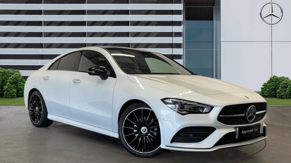 Mercedes-Benz CLA 180 AMG Line Premium + Night Ed 4dr Tip Auto Petrol Saloon - Image 1