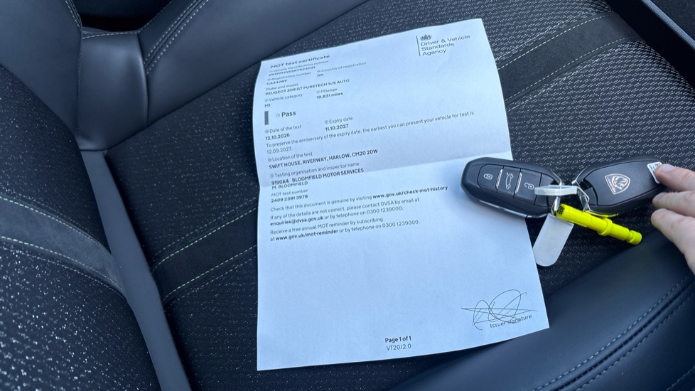 Peugeot 308 1.2 PureTech GT 5dr EAT8 Petrol Hatchback - Image 19