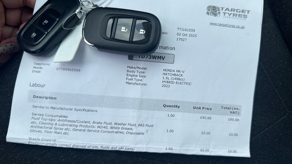 Honda HR-V 1.5 eHEV Elegance 5dr CVT Hybrid Hatchback - Image 25