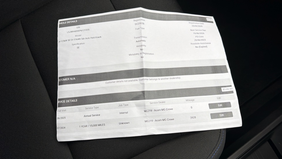 MG MG4 125kW SE EV 51kWh 5dr Auto Electric Hatchback - Image 32