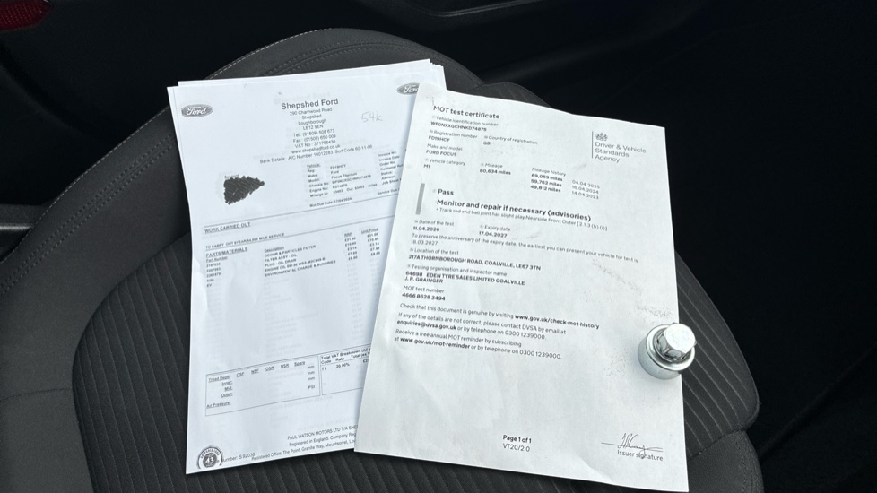 Ford Focus 1.0 EcoBoost 125 Titanium 5dr Auto Petrol Hatchback - Image 19