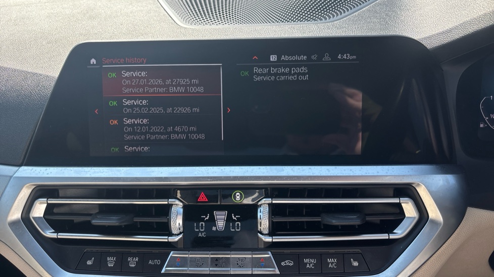 BMW 3 Series 320i M Sport 4dr Step Auto Petrol Saloon - Image 38