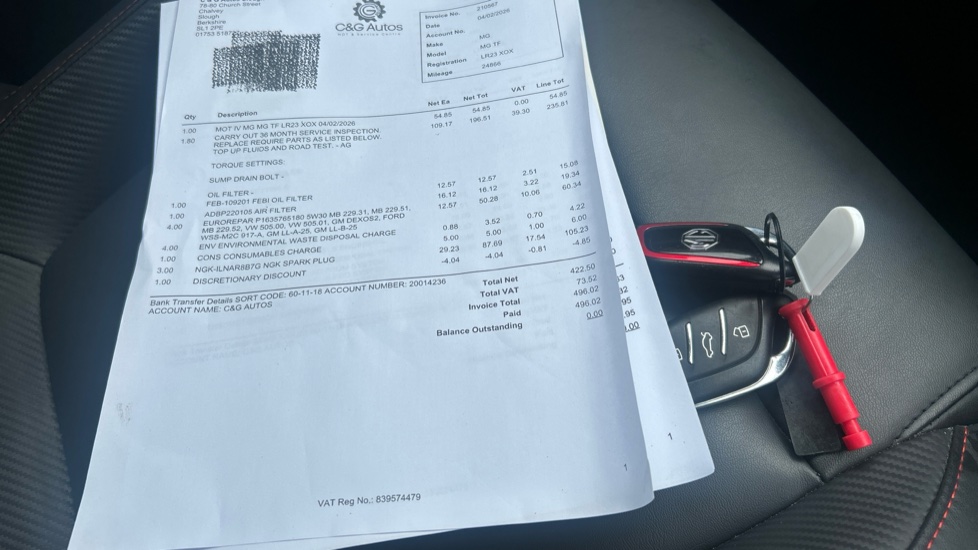 MG ZS 1.0T GDi Exclusive 5dr DCT Petrol Hatchback - Image 19