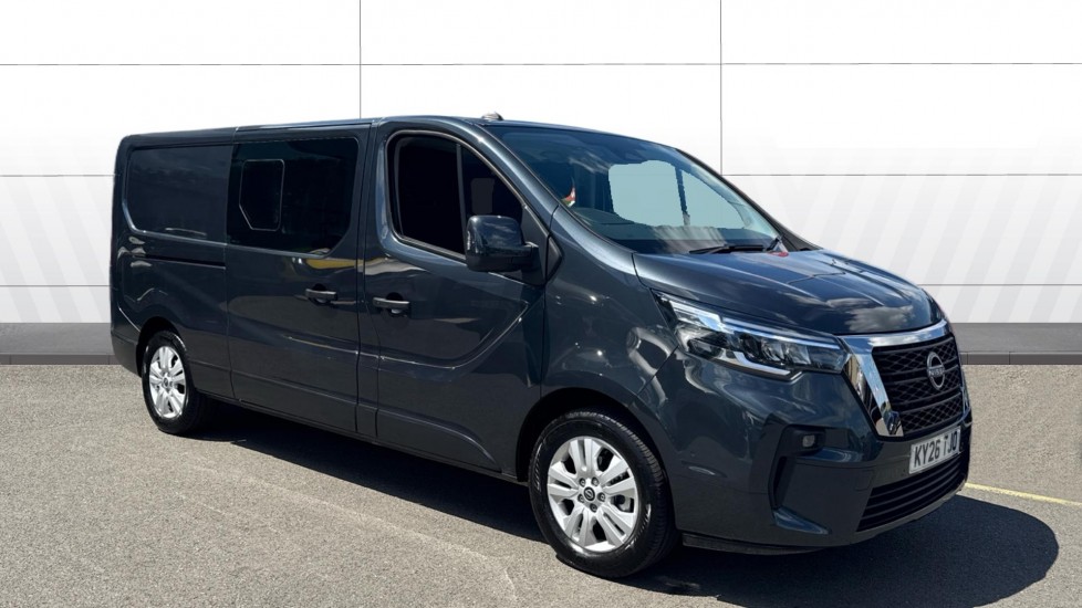 Nissan Primastar 30 L2 Diesel 2.0 dCi 150ps H1 Tekna Crew Van Auto [9 Speed] - Image 1