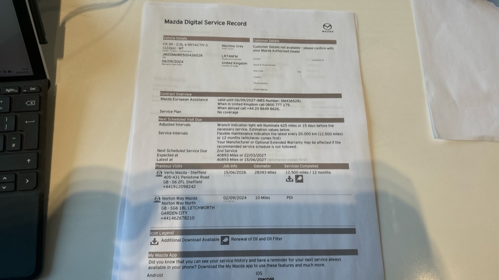Mazda CX-30 2.0 e-Skyactiv G MHEV Exclusive-Line 5dr Petrol Hatchback - Image 38