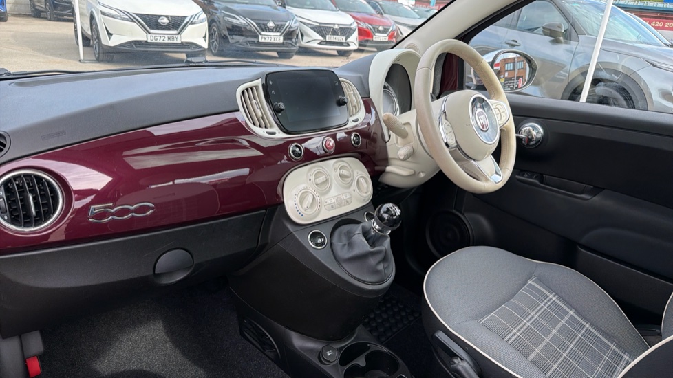 Fiat 500 1.0 Mild Hybrid Lounge 3dr Petrol Hatchback - Image 9