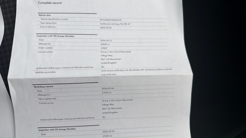 Volkswagen Caddy Cargo C20 Diesel 2.0 TDI 122PS Commerce Pro Van DSG [Tech Pack] - Image 31