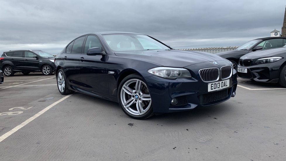 BMW 5 Series Imperial Blue Xirallic Metallic Automatic Auction DealerPX