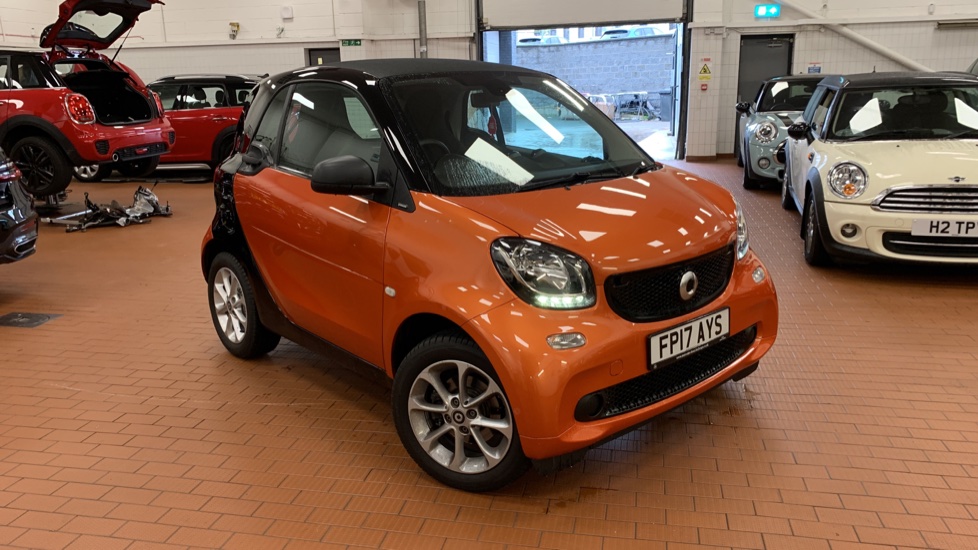 Smart Fortwo Coupe Orange Manual Auction DealerPX