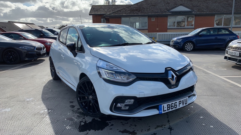 Renault Clio White Automatic Auction DealerPX