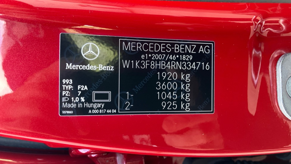 Mercedes-Benz A-Class A200 AMG Line Premium Plus 5dr Auto Petrol Hatchback - Image 42