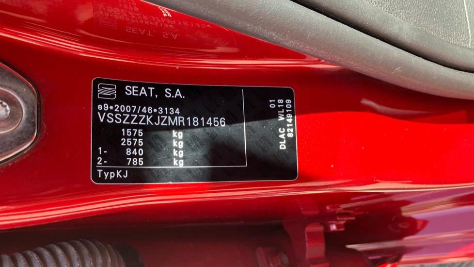 SEAT Ibiza 1.0 TSI 95 FR [EZ] 5dr Petrol Hatchback - Image 36