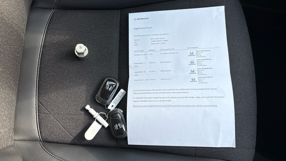 Honda HR-V 1.5 eHEV Advance 5dr CVT Hybrid Hatchback - Image 24