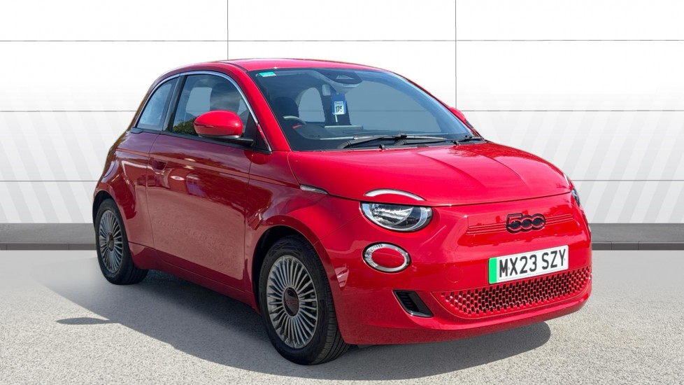 Fiat 500 70kW Red 24kWh 3dr Auto Electric Hatchback - Image 1