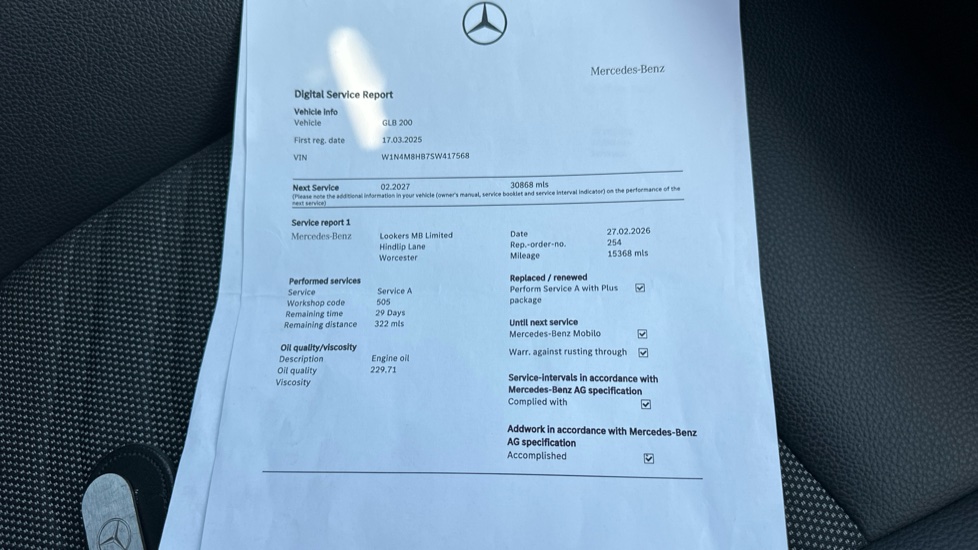 Mercedes-Benz GLB 200 Sport Executive 5dr 7G-Tronic Petrol Estate - Image 42