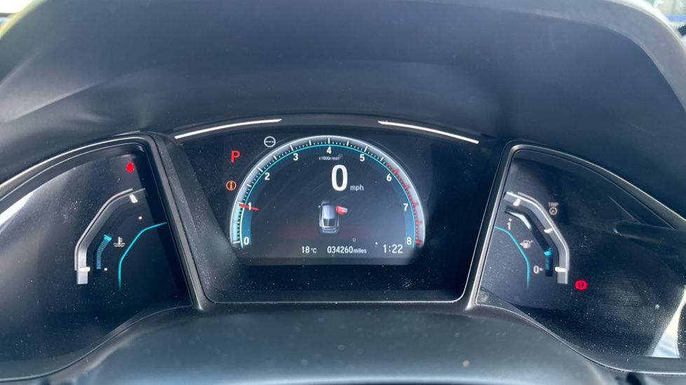 Honda Civic 1.0 VTEC Turbo 126 EX 5dr CVT Petrol Hatchback - Image 11