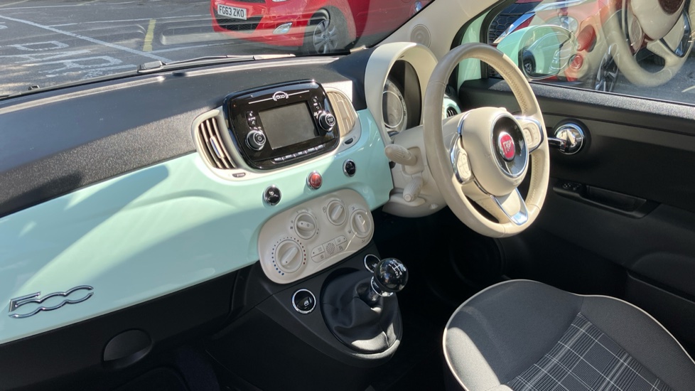 Fiat 500 1.2 Lounge 3dr Petrol Hatchback - Image 9