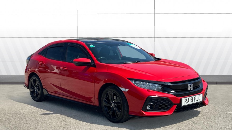 Honda Civic 1.5 VTEC Turbo Sport Plus 5dr Petrol Hatchback - Image 1