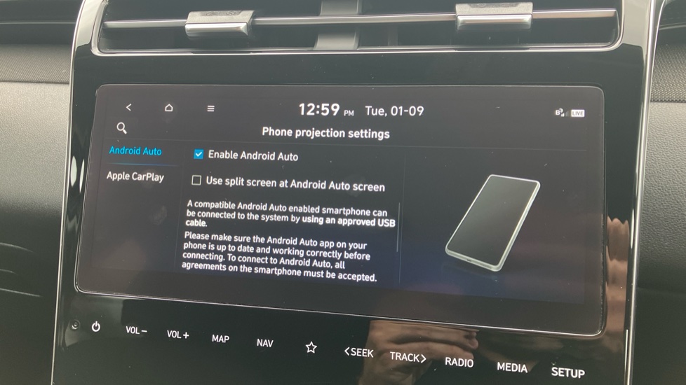 Hyundai TUCSON 1.6 TGDi SE Connect 5dr 2WD Petrol Estate - Image 45