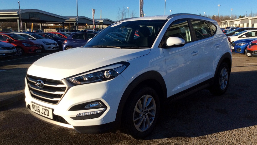 Used Hyundai Tucson 1 7 Crdi Blue Drive Se Nav 5dr 2wd Black