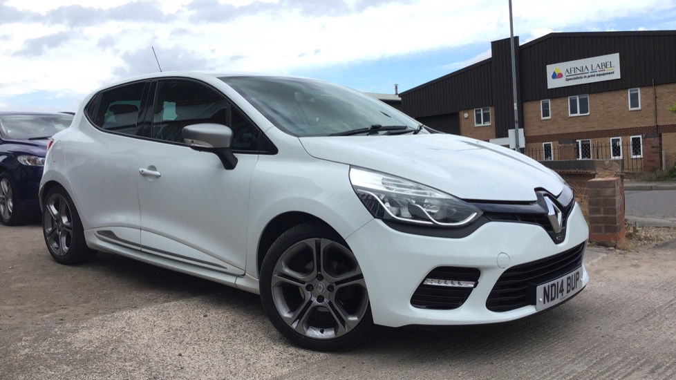 Renault Clio White Automatic Auction DealerPX