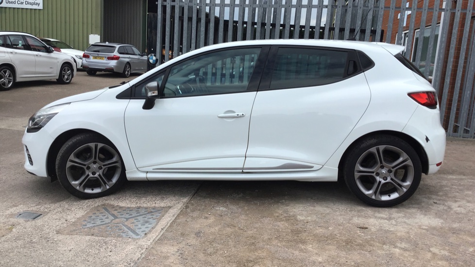 Renault Clio White Automatic Auction DealerPX