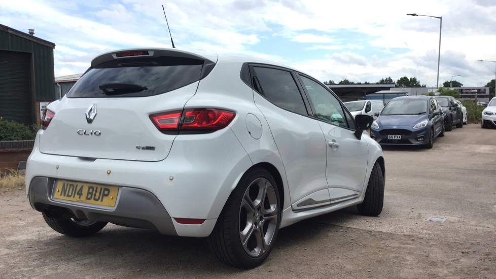 Renault Clio White Automatic Auction DealerPX