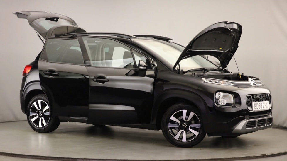 Used Citroen C3 Aircross SUV 1.2 PureTech Feel 5dr Manual Black BD68ZHX