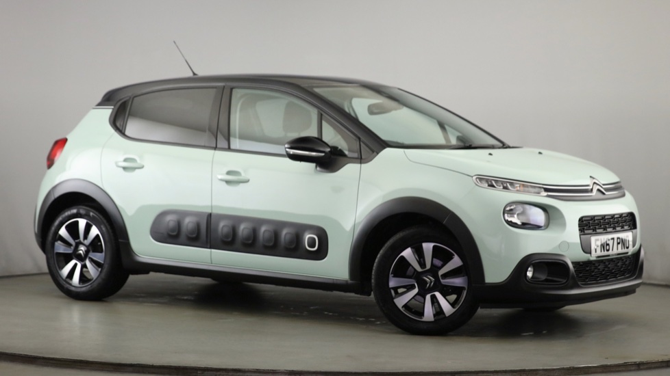 Used Citroen C3 Hatchback 1.2 PureTech Flair 5dr Manual Green FN67PNO