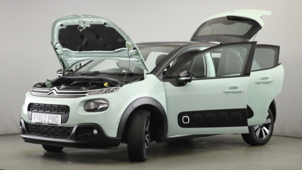 Used Citroen C3 Hatchback 1.2 PureTech Flair 5dr Manual Green FN67PNO