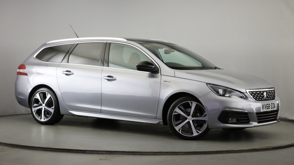 Used Peugeot 308 SW Estate 1.5 BlueHDi GT Line (s/s) 5dr Manual Grey