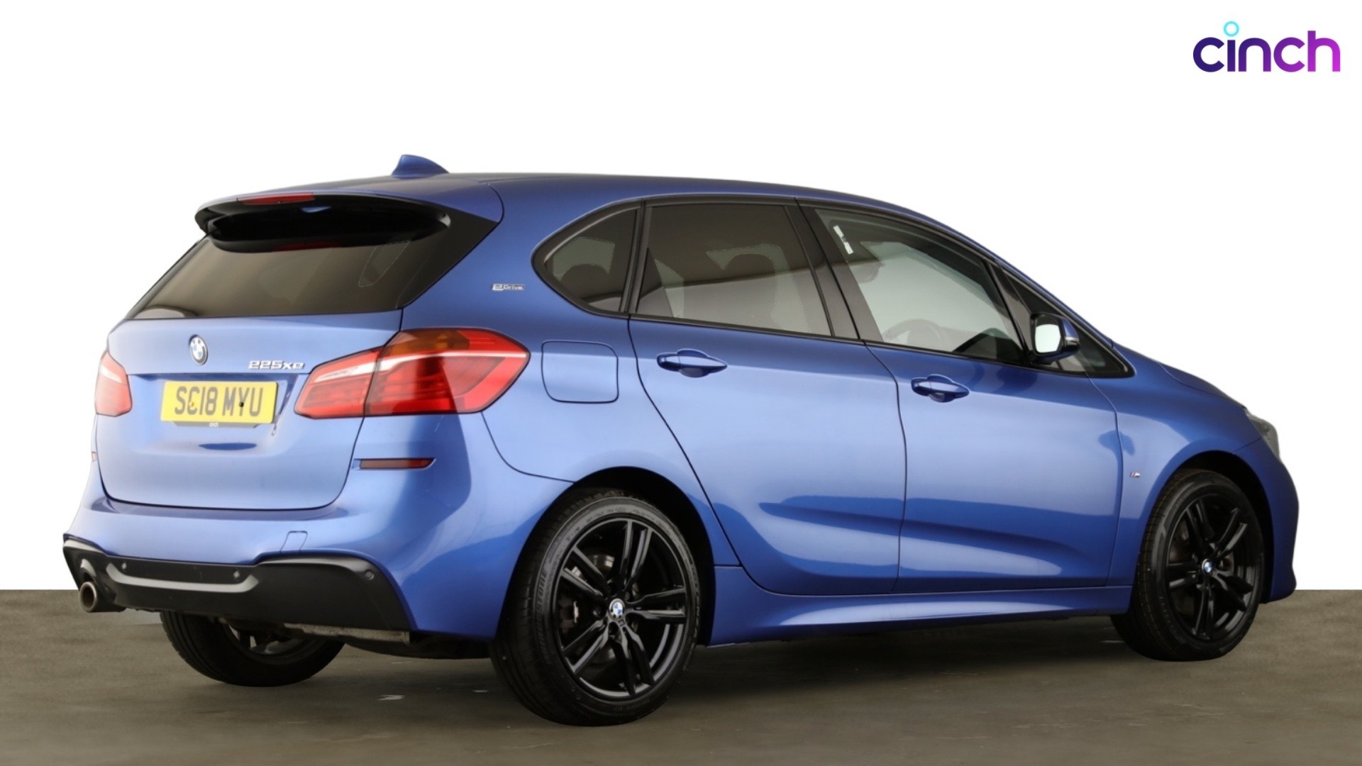 Used 2018 BLUE BMW 2 Series Active Tourer 225xe M Sport 5dr Auto 