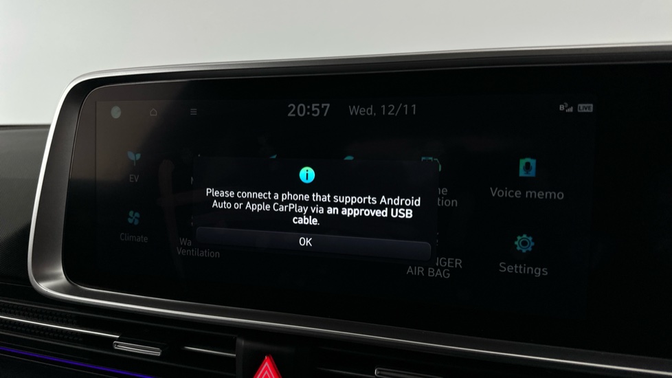 HYUNDAI IONIQ 6 Apple CarPlay/Android Auto