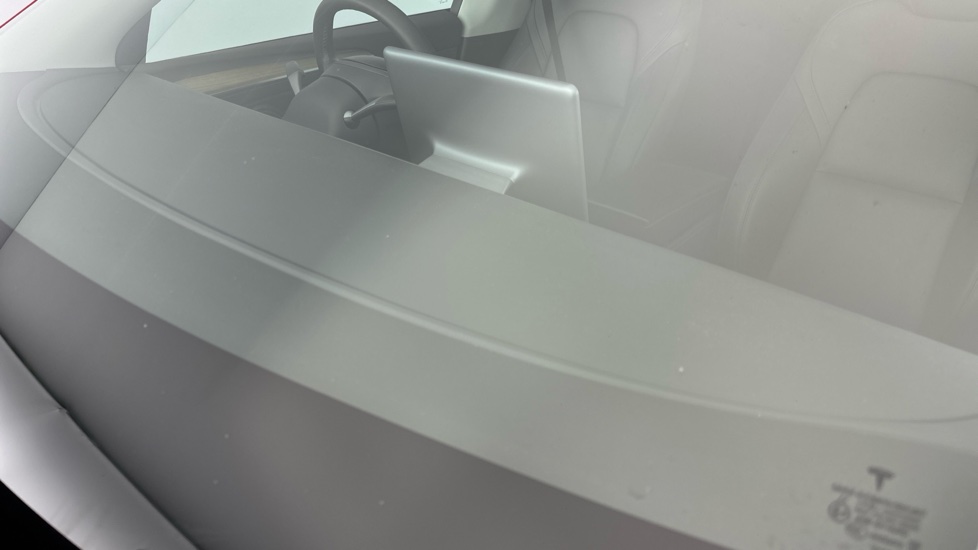 Tesla Model Y Screen Chipped