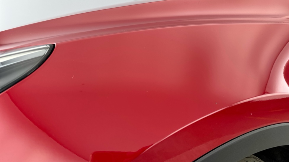 Tesla Model Y Nearside Front Wing Chipped