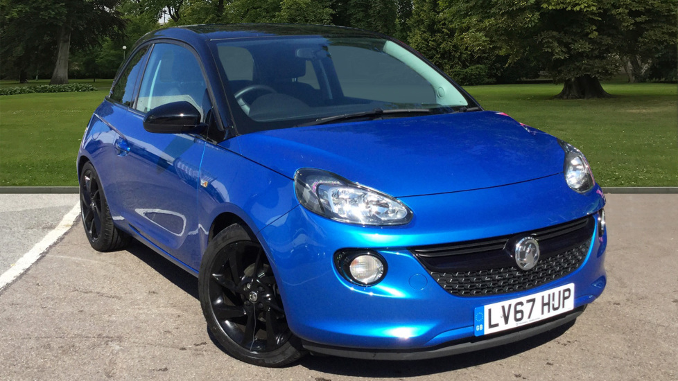 Used Vauxhall ADAM Hatchback 1.2i ENERGISED 3dr Manual Blue LV67HUP Used Cars Robins & Day