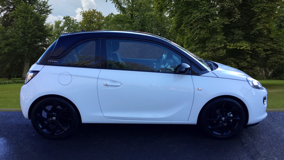 Used Vauxhall ADAM Hatchback 1.2i ENERGISED 3dr Manual White LV68OXF Used Cars Robins & Day