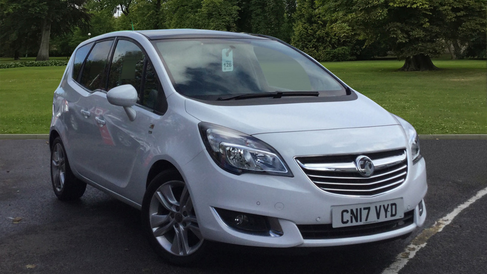 Used Vauxhall Meriva MPV 1.4 i 16v Turbo SE 5dr Manual White CN17VYD Used Cars Robins & Day