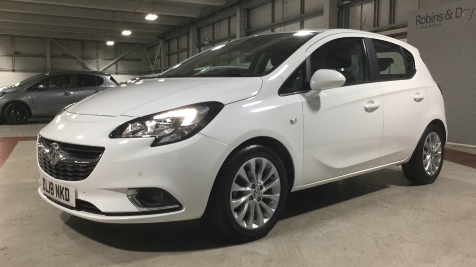 Used Vauxhall Corsa Hatchback 1.4i SE Auto 5dr Automatic White DL18NKD Used Cars Robins & Day