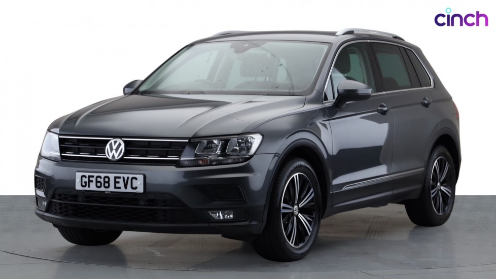 Used 2018 GREY Volkswagen Tiguan 2.0 TDi 150 SE Nav 5dr, 48,573 