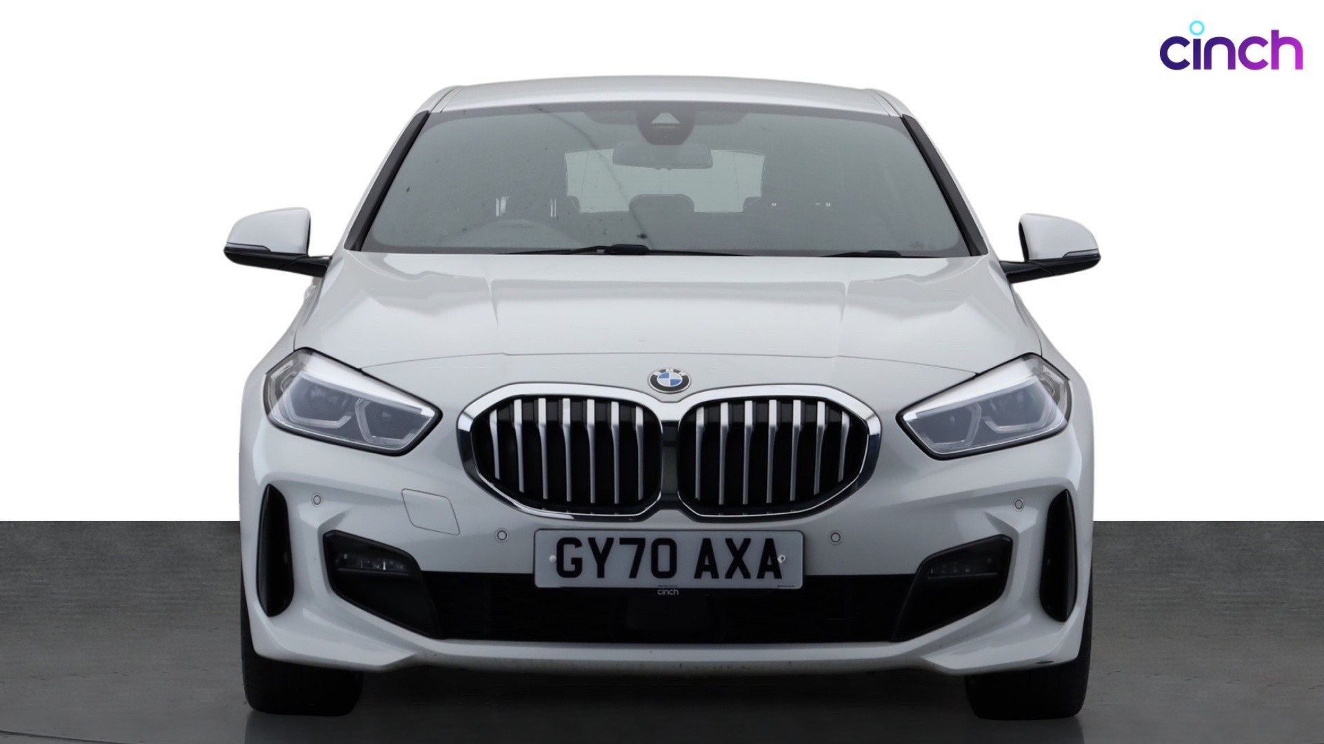 Used 2020 WHITE BMW 1 Series 118i M Sport 5dr, 55,641 miles - cinch