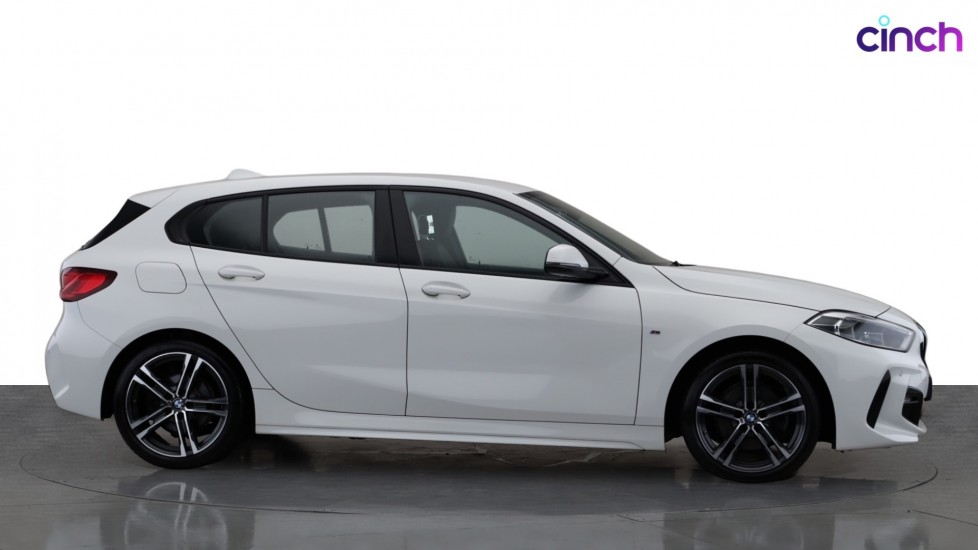 Used 2020 WHITE BMW 1 Series 118i M Sport 5dr, 55,641 miles - cinch