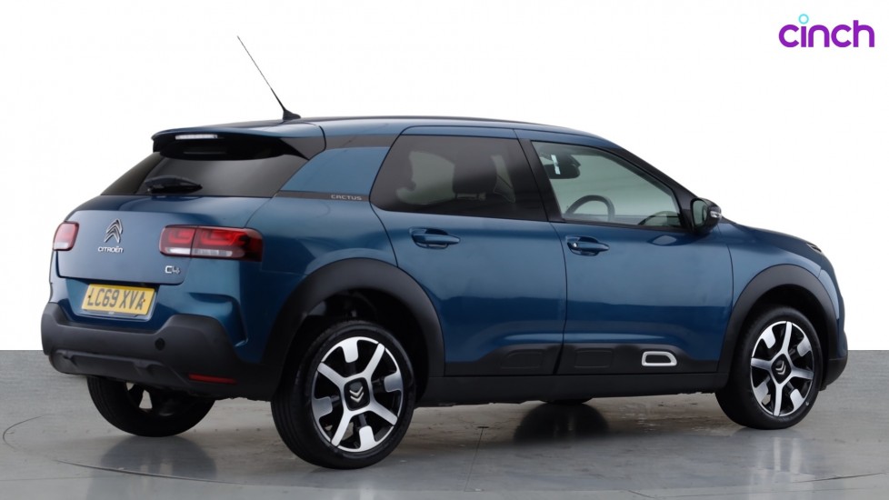 Used 2019 BLUE Citroen C4 Cactus 1.5 BlueHDi Flair 5dr, 65,844 miles - cinch