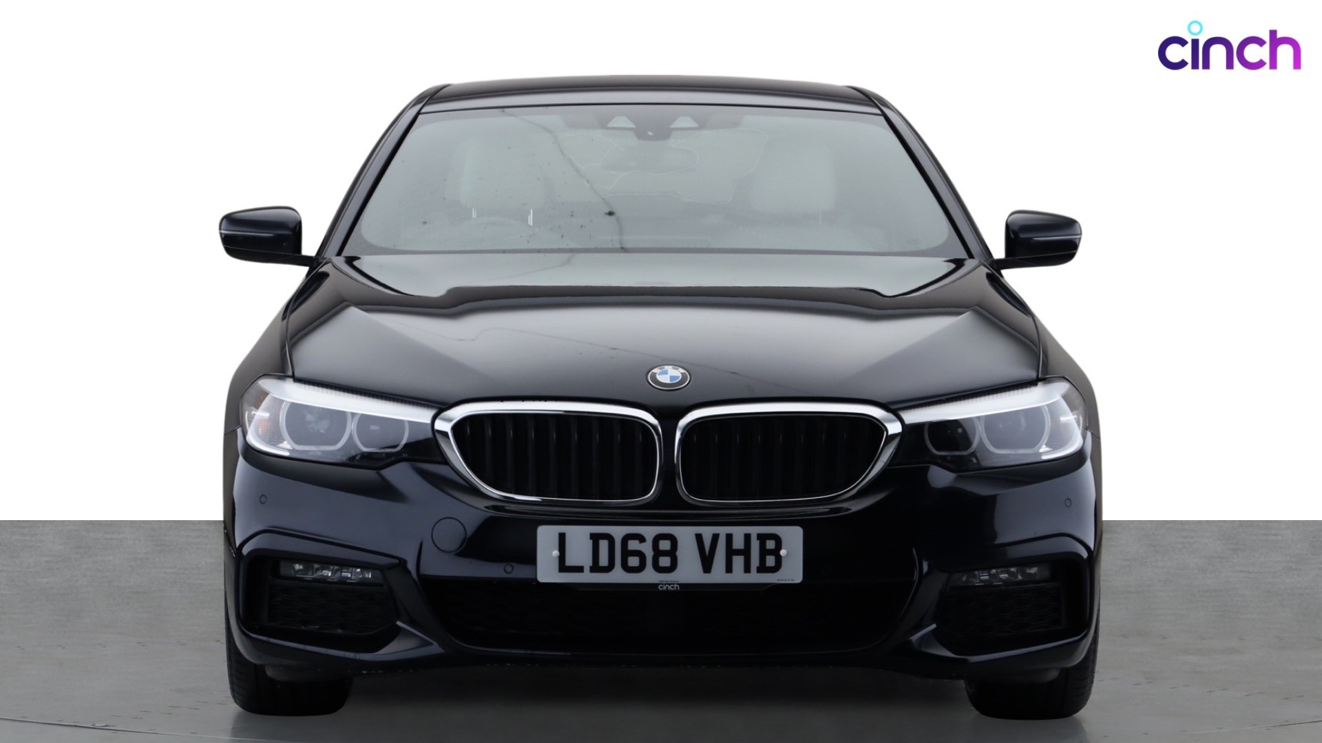 Used 2018 BLACK BMW 5 Series 520d M Sport 4dr Auto, 46,682 miles  