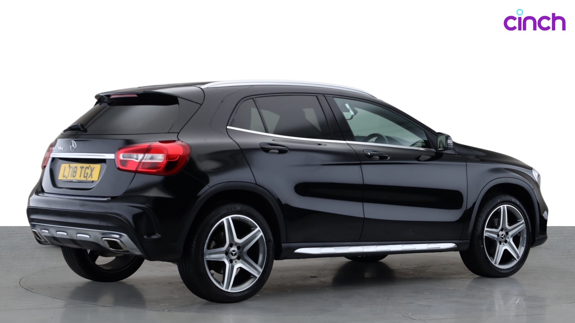 Used 2018 BLACK Mercedes-Benz GLA GLA 200d AMG Line 5dr Auto 
