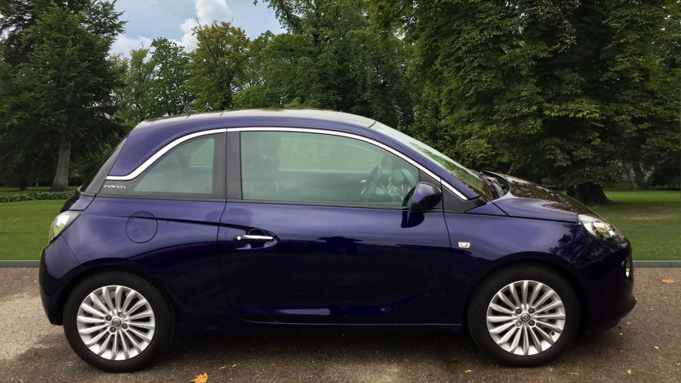 Used Vauxhall ADAM Hatchback 1.2 16v GLAM 3dr Manual Blue LA19XNK