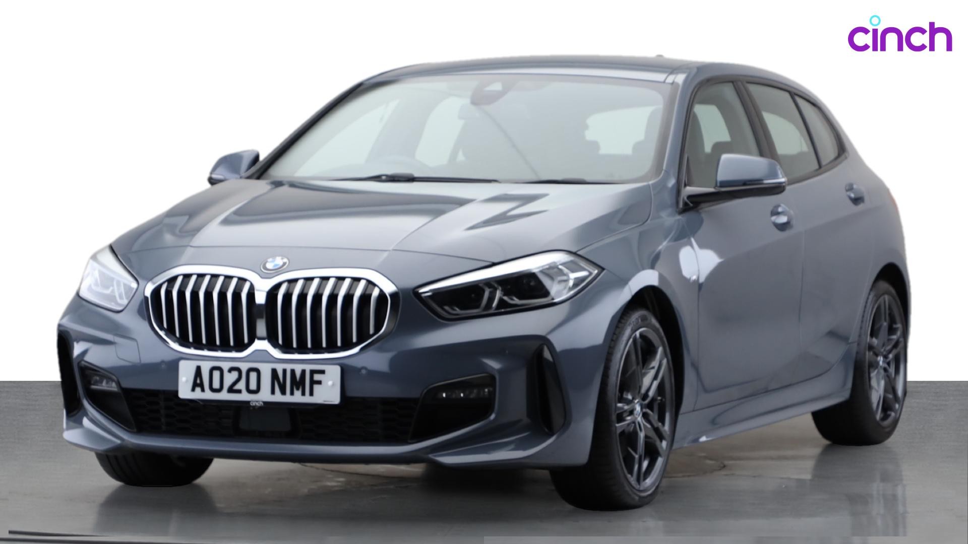 Used 2020 GREY BMW 1 Series 118d M Sport 5dr Step Auto, 4,559 