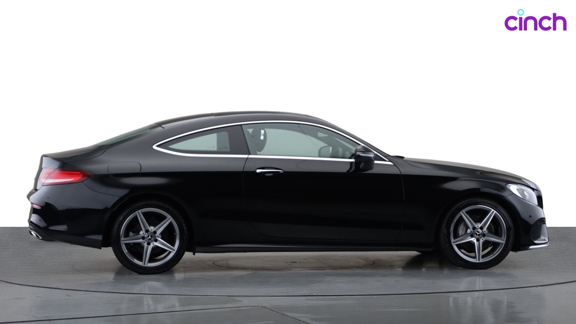 Used 2018 BLACK Mercedes-Benz C-Class C200 AMG Line Premium 2dr 9G 