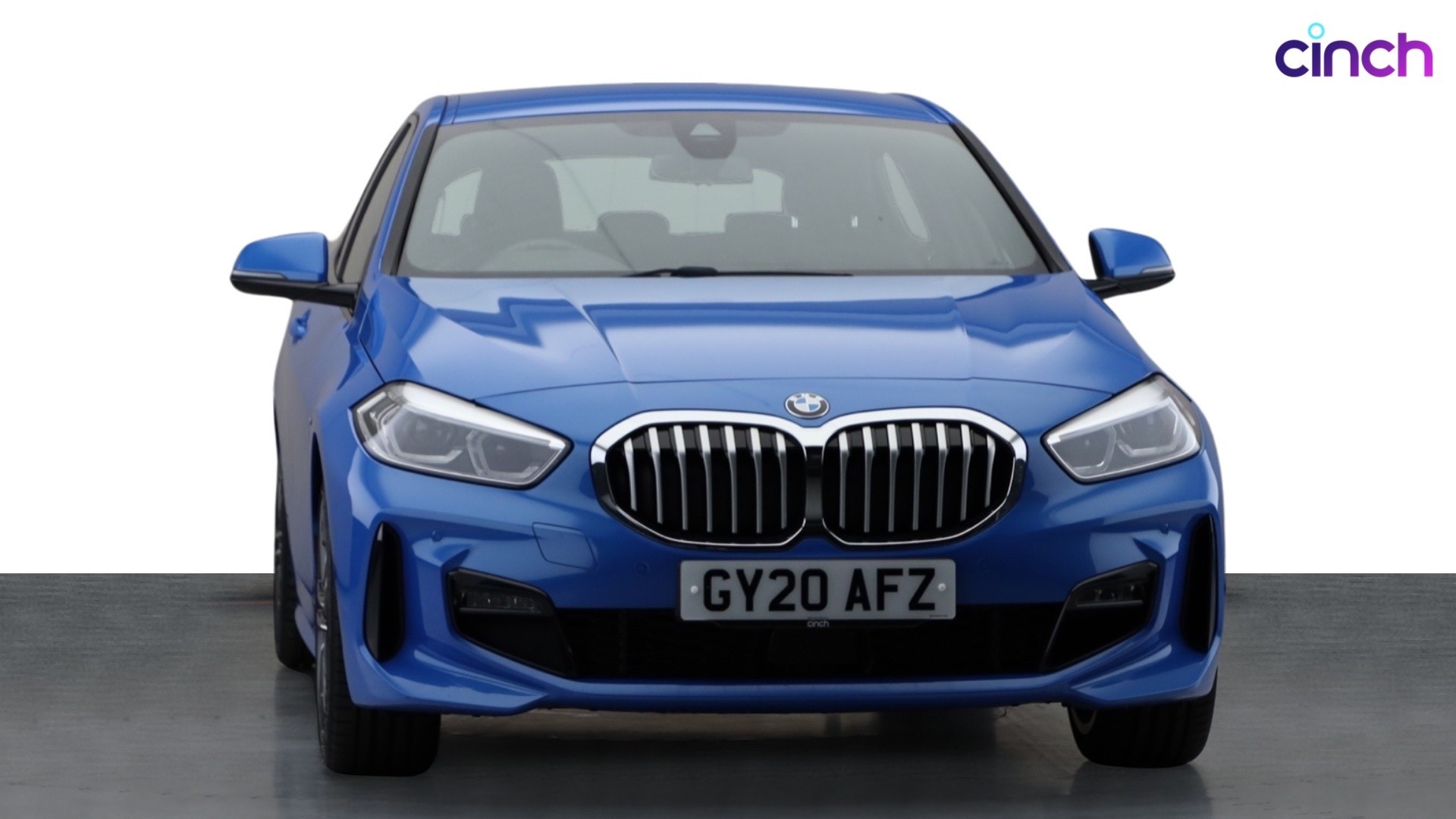 Used 2020 BLUE BMW 1 Series 118i M Sport 5dr, 16,683 miles - cinch
